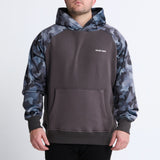 Sudadera con capucha para humano Grey Camo