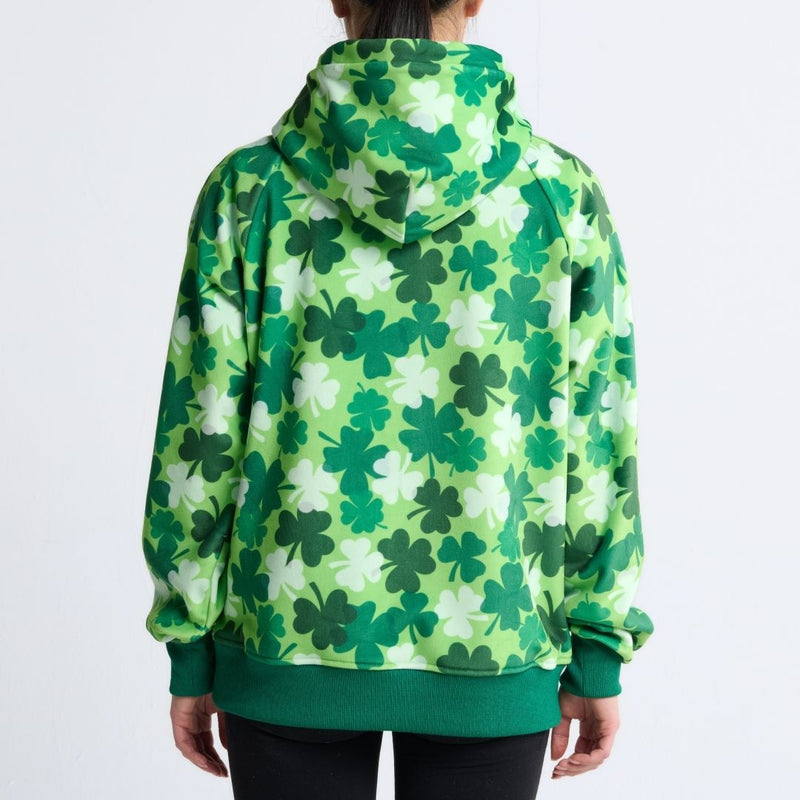 Sudadera con capucha de San Patricio - Tréboles