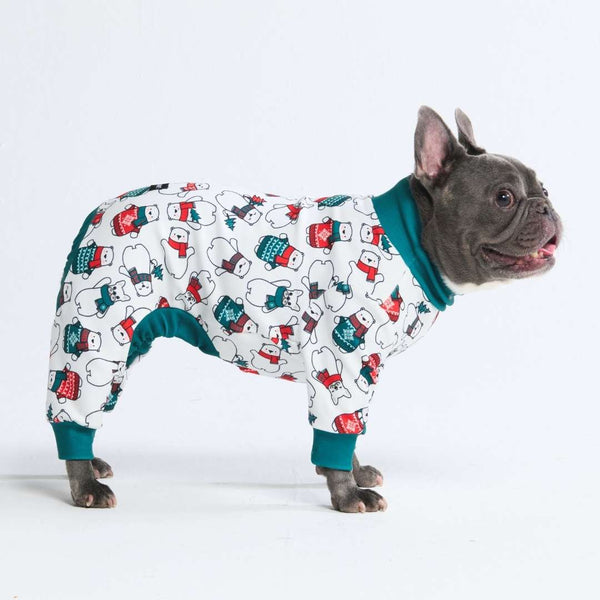 Pijama de Navidad para perro - Alegría navideña