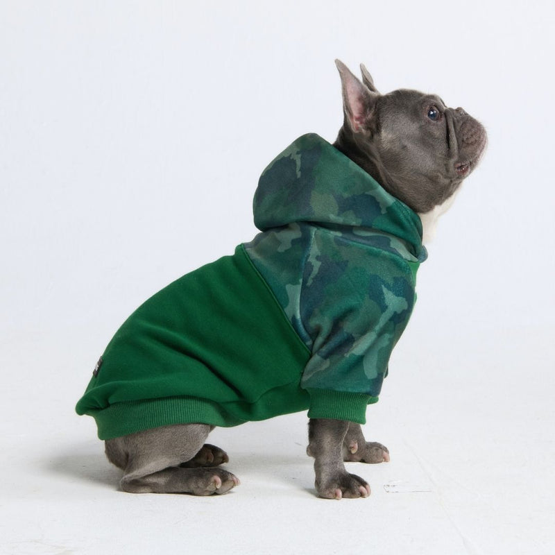 Sudadera con capucha para perro Forest Camo