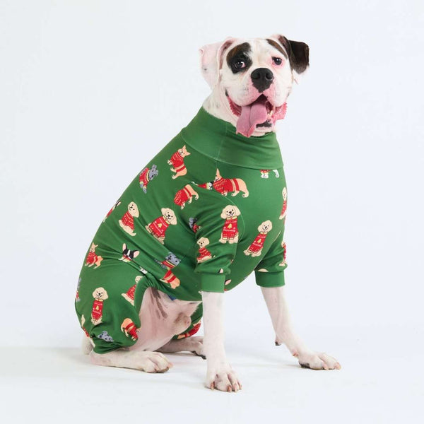 Pijama de Navidad para perro - Cachorro elegante