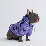 Sudadera con capucha para perro de Halloween - Morado