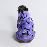 Sudadera con capucha para perro de Halloween - Morado