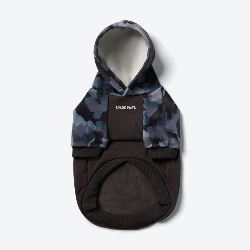 Sudadera con capucha para perro Grey Camo