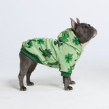 Sudadera con capucha para perro St. Patty's - Verde claro