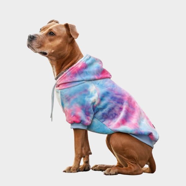 Sudadera de Terciopelo para Perros - Cono de Nieve