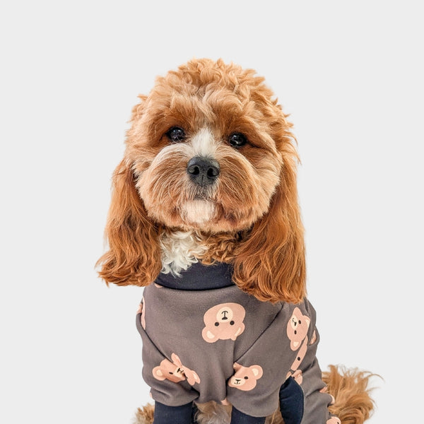 Pijama para Perros - Oso Negro