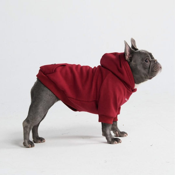 Sudadera Esencial para Perros - Burdeos