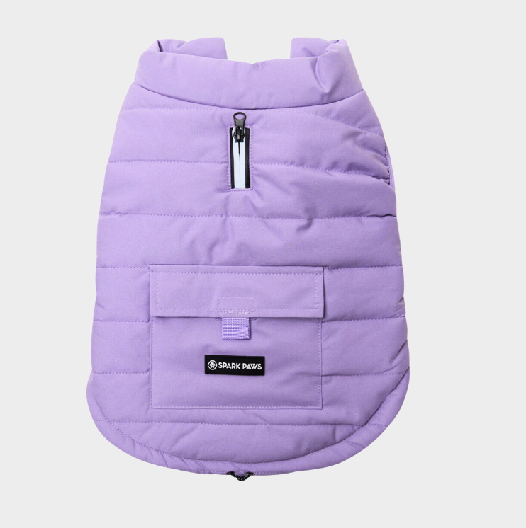 Chaqueta impermeable WarmShield™ - Lila