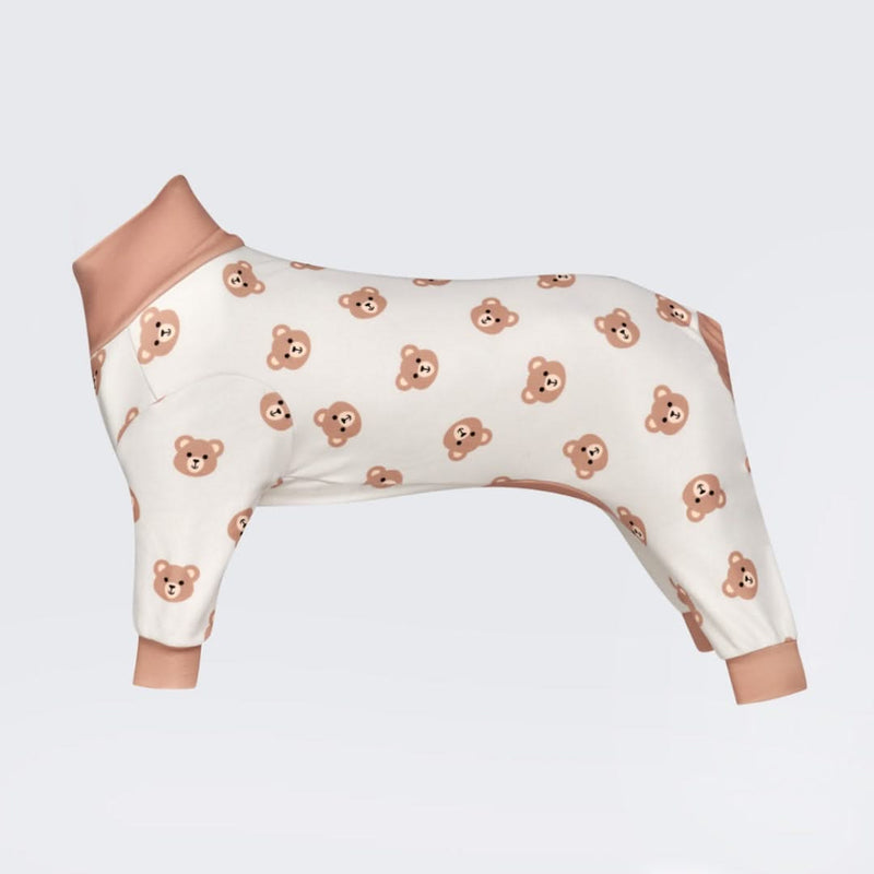 Pijama para Perros - Oso Beige