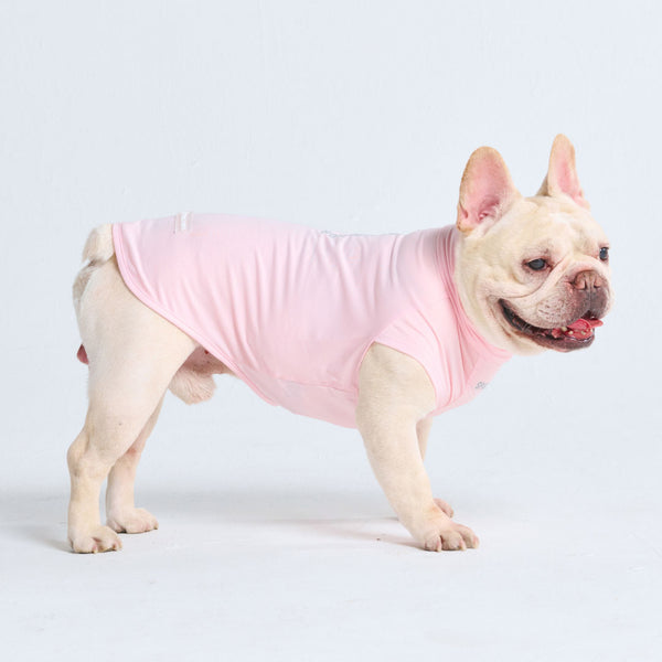 Camiseta para perro con bloqueador solar - Rosa claro