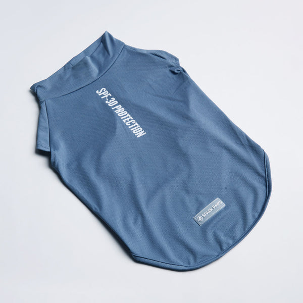 Camiseta para perro con bloqueador solar - Azul marino