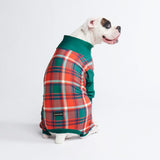 Pijama para Perros - Cuadros Verde y Rojo