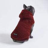 Chaqueta de perro Teddy Sherpa - Granate