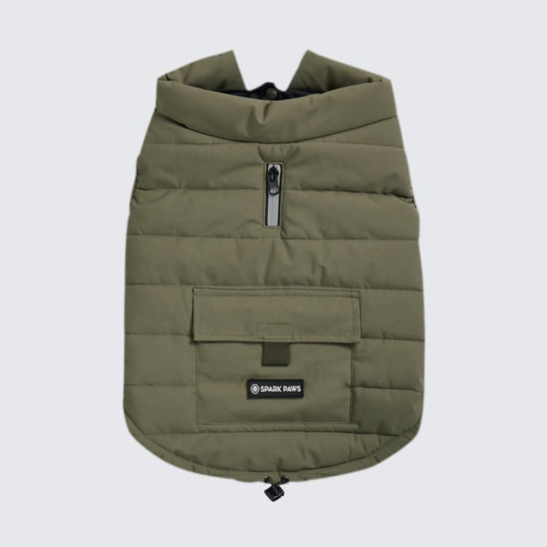 Chaqueta impermeable WarmShield™ - Oliva